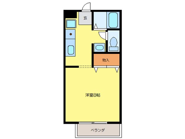 サングレイスCの物件間取画像